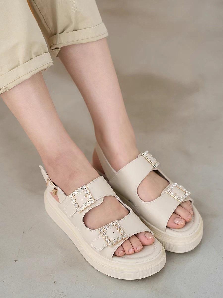 FT274 雙帶扣涼鞋#S844#正常碼