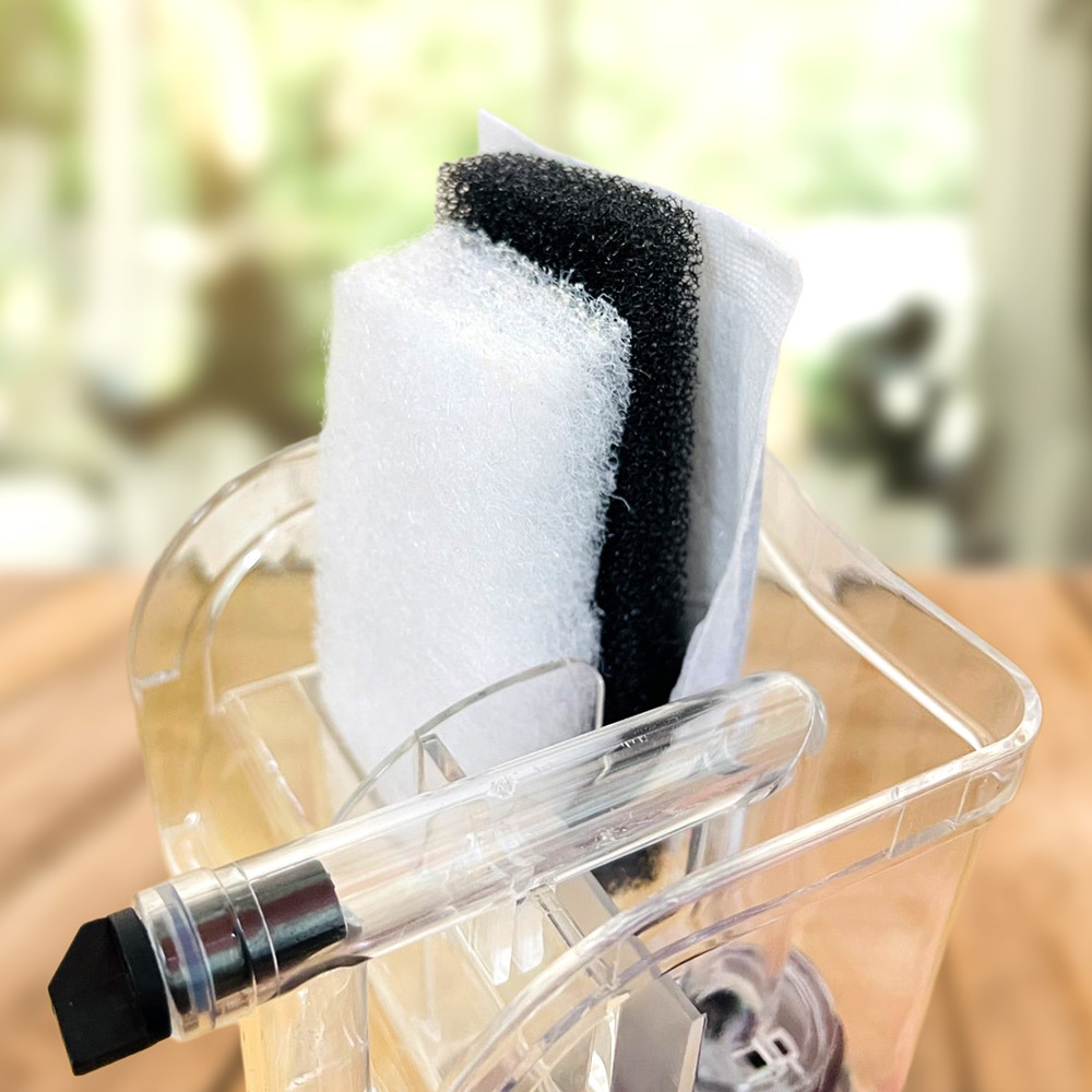 每包含三組過濾棉,適用多款外掛過濾器,安裝簡單快速