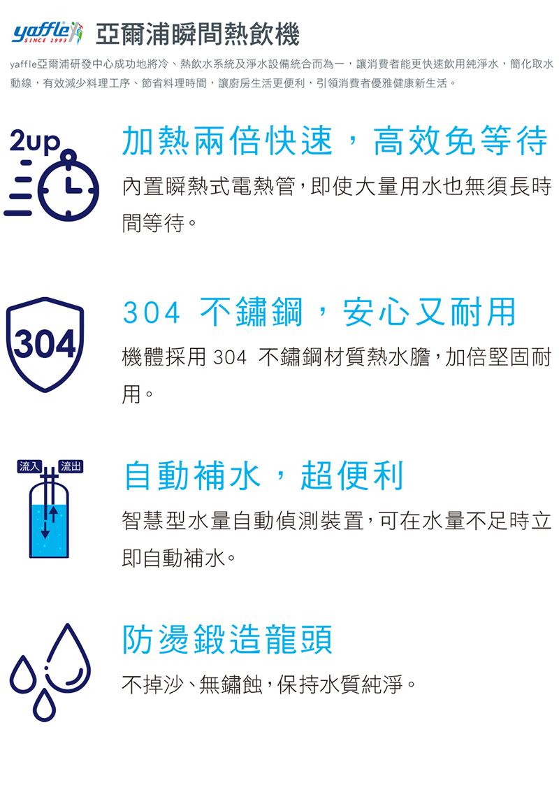 Yaffle 亞爾浦 CH-101 瞬間冰熱飲機