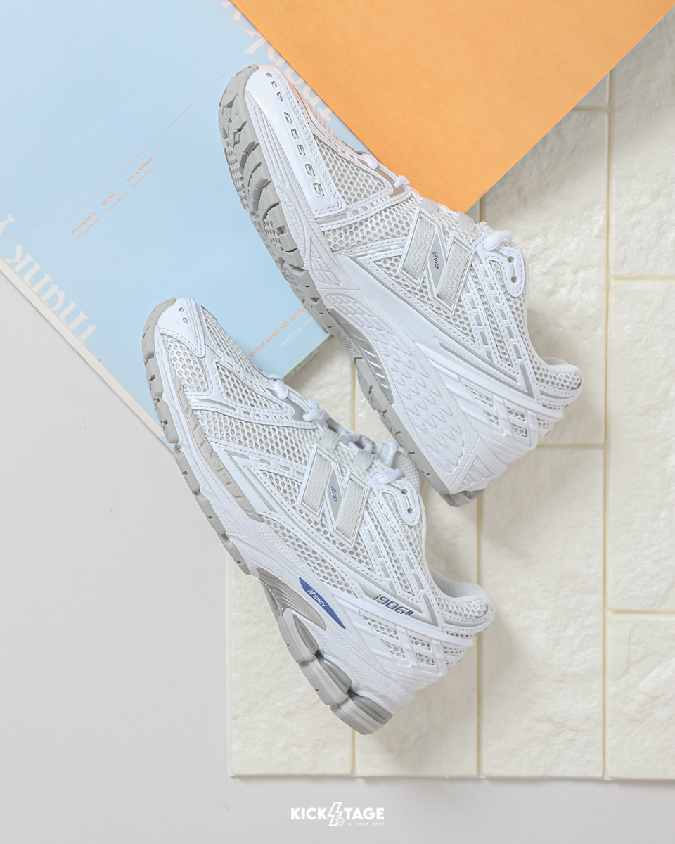 男女鞋 NEW BALANCE 1906R 白灰 復古 緩震 慢跑 科技感 休閒鞋【U1906RCA】NB1906R