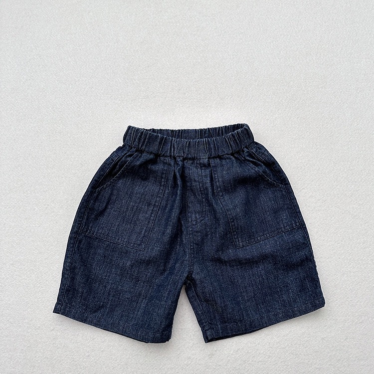 夏季必備透氣竹節棉五分褲