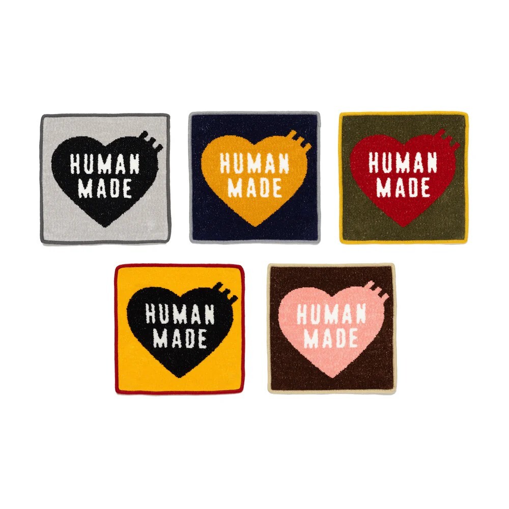 iSNEAKERS｜HUMAN MADE Chenille Woven Handkerchief 小方巾 五色
