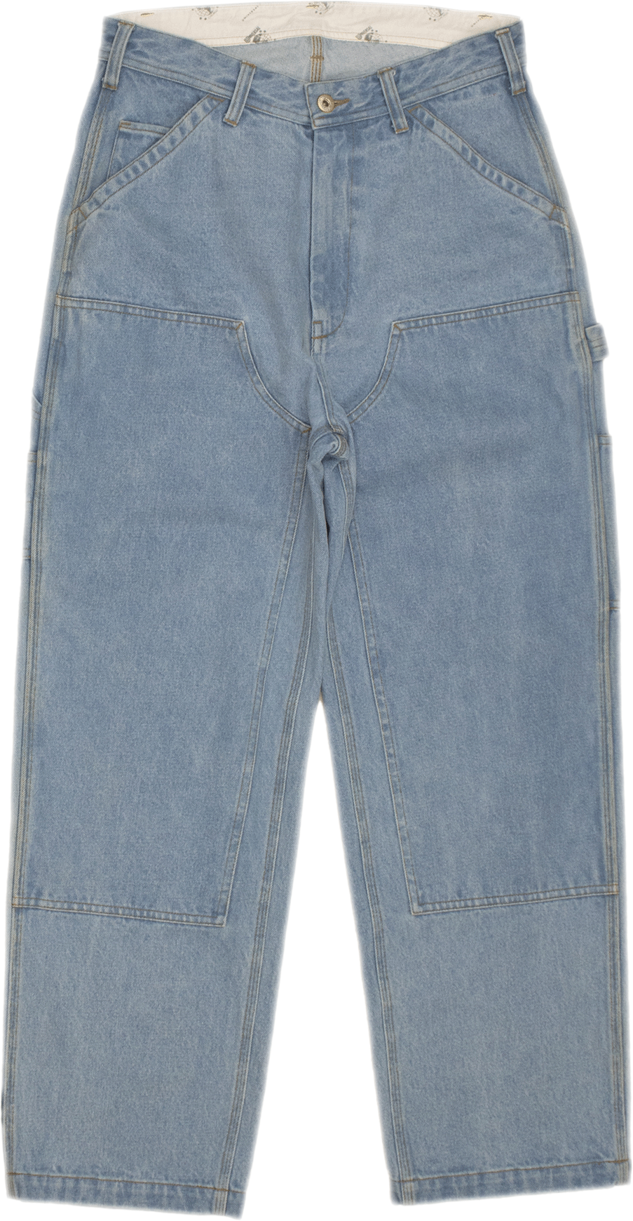 UNI DENIM DOUBLE KNEE PAINTER