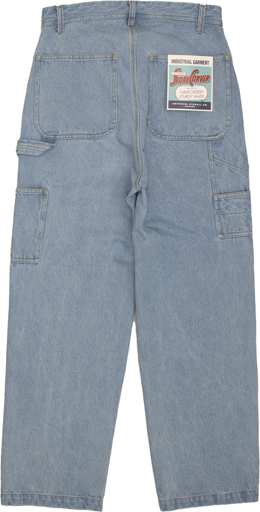 UNI DENIM DOUBLE KNEE PAINTER