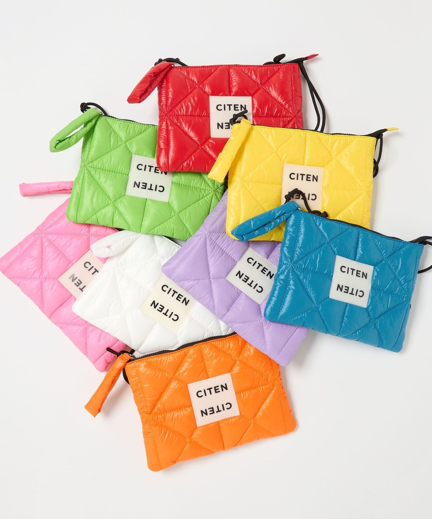 CITEN / padded shoulder bag