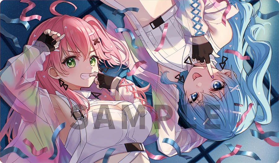 ホロクル 9th「同人代購」「Melonbooks代購」金星コーラ - miComet【さくらみこ・星街すいせい】プレイマット