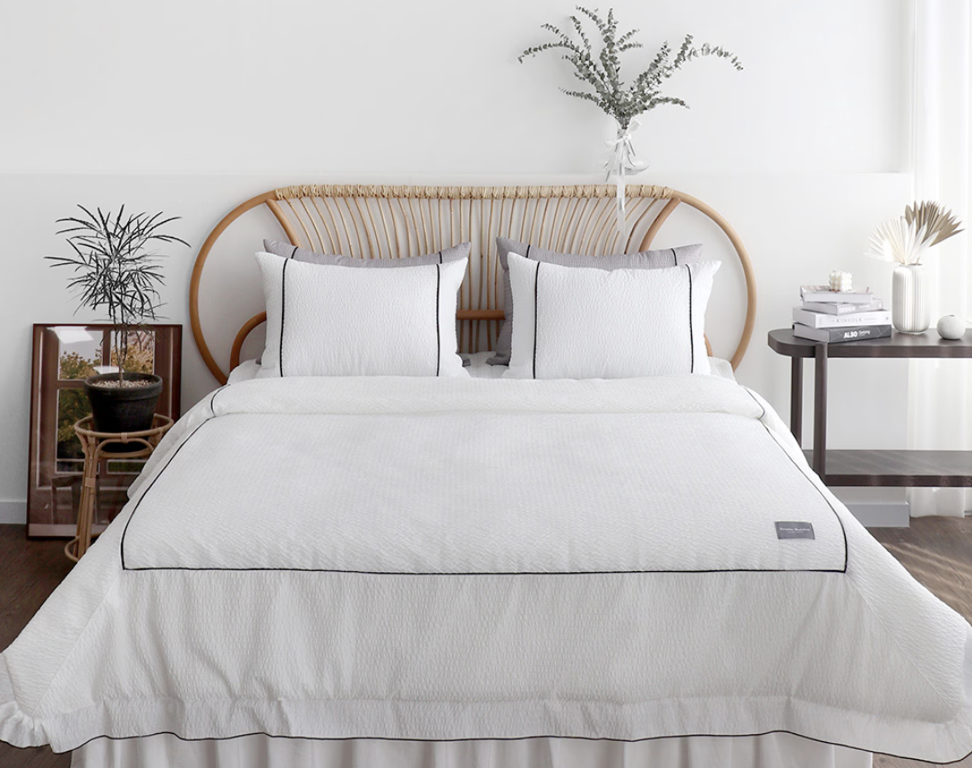 🇰🇷 韓國製 | 酒店風方格簡約波紋透氣涼被  🛏️  韓國熱賣款🔥