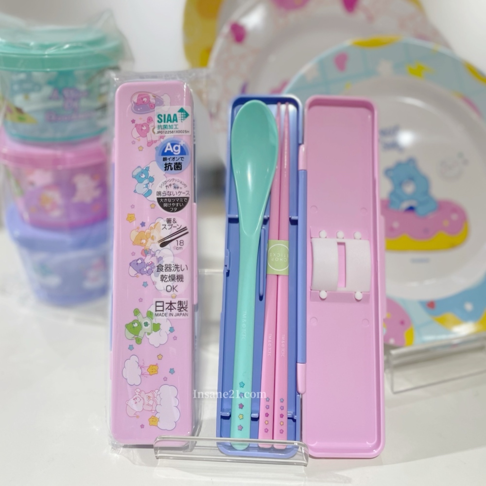 CARE BEARS 彩虹熊餐具 筷子 湯匙