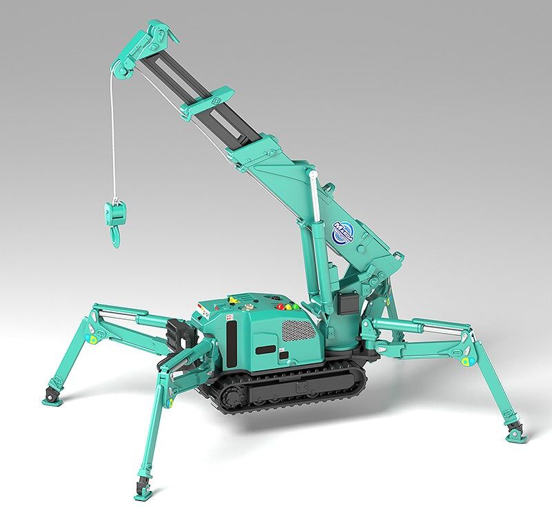 【第二次再販】 MODEROID 前田製作所 蜘蛛吊車（綠色） MODEROID MAEDA SEISAKUSHO Spider Crane (Green)