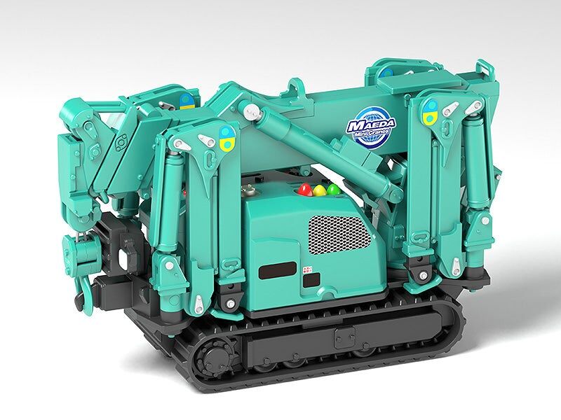 【第二次再販】 MODEROID 前田製作所 蜘蛛吊車（綠色） MODEROID MAEDA SEISAKUSHO Spider Crane (Green)