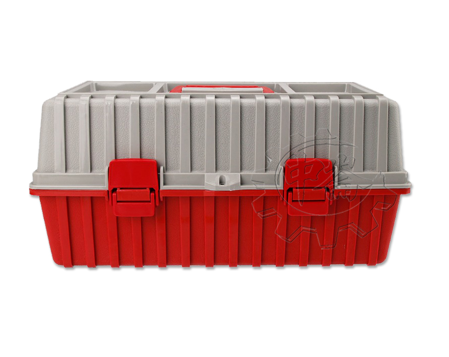 ＊中崙五金【附發票】 塑膠工具箱 工具箱 內附三層 方便好用 B-433 台灣製