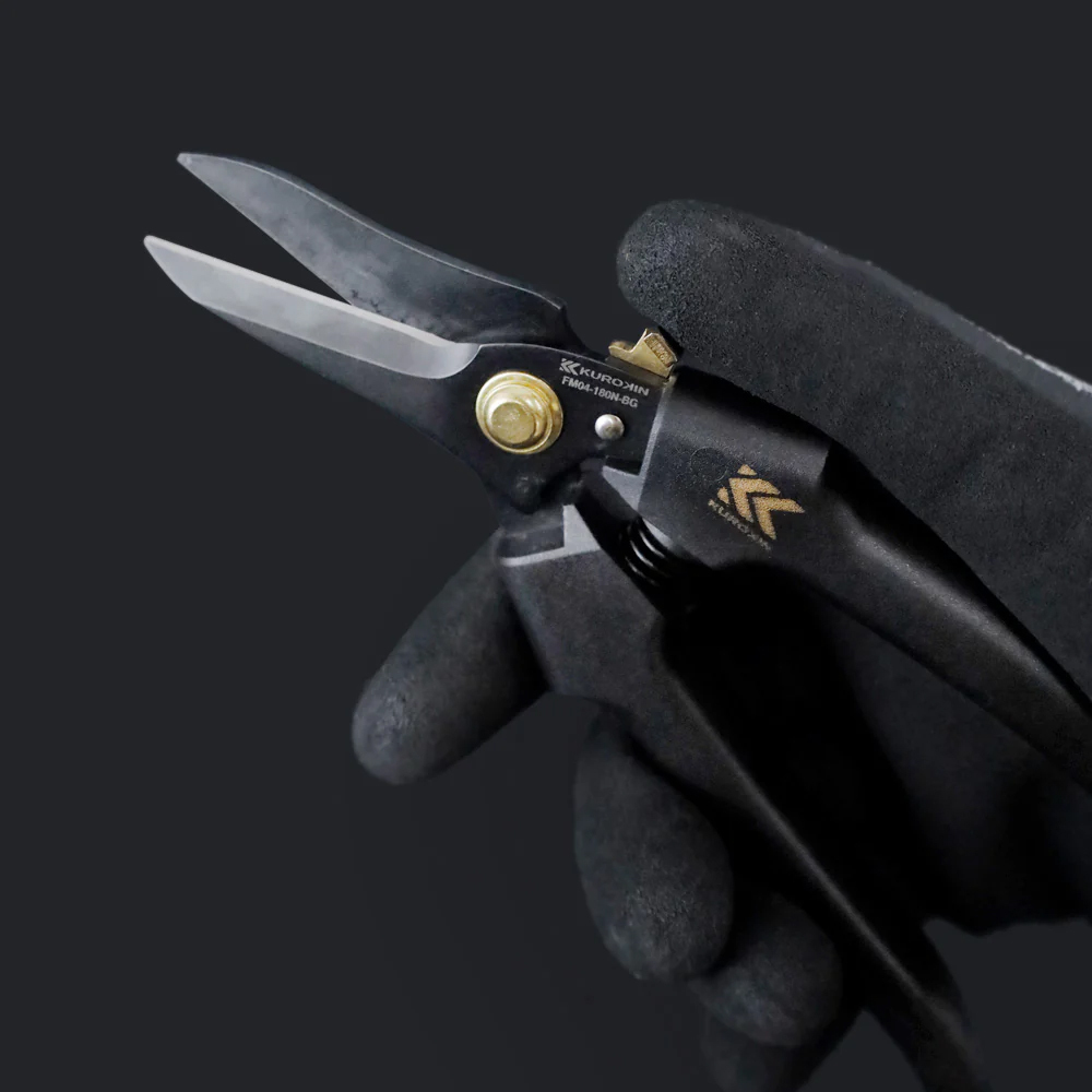 【Kurokin】多用途電工剪刀PRO 180mm FM04-180NL-BG
