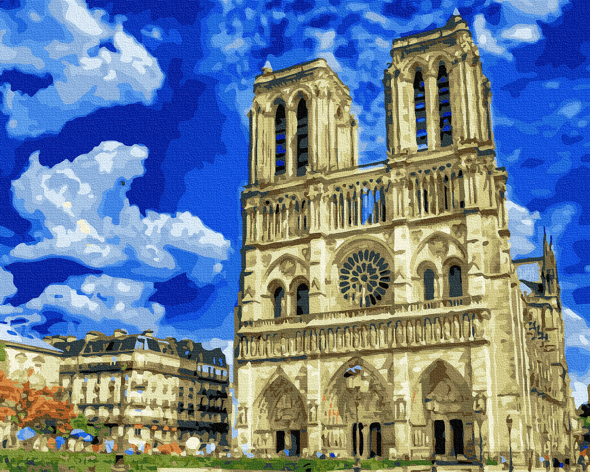 【DT134】晴空下的聖母院