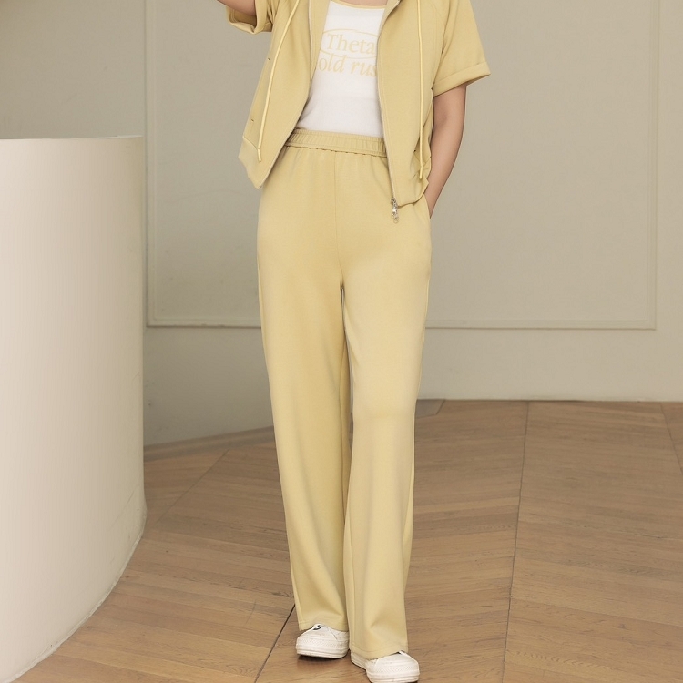 彈性休閒涼感褲(兩色)