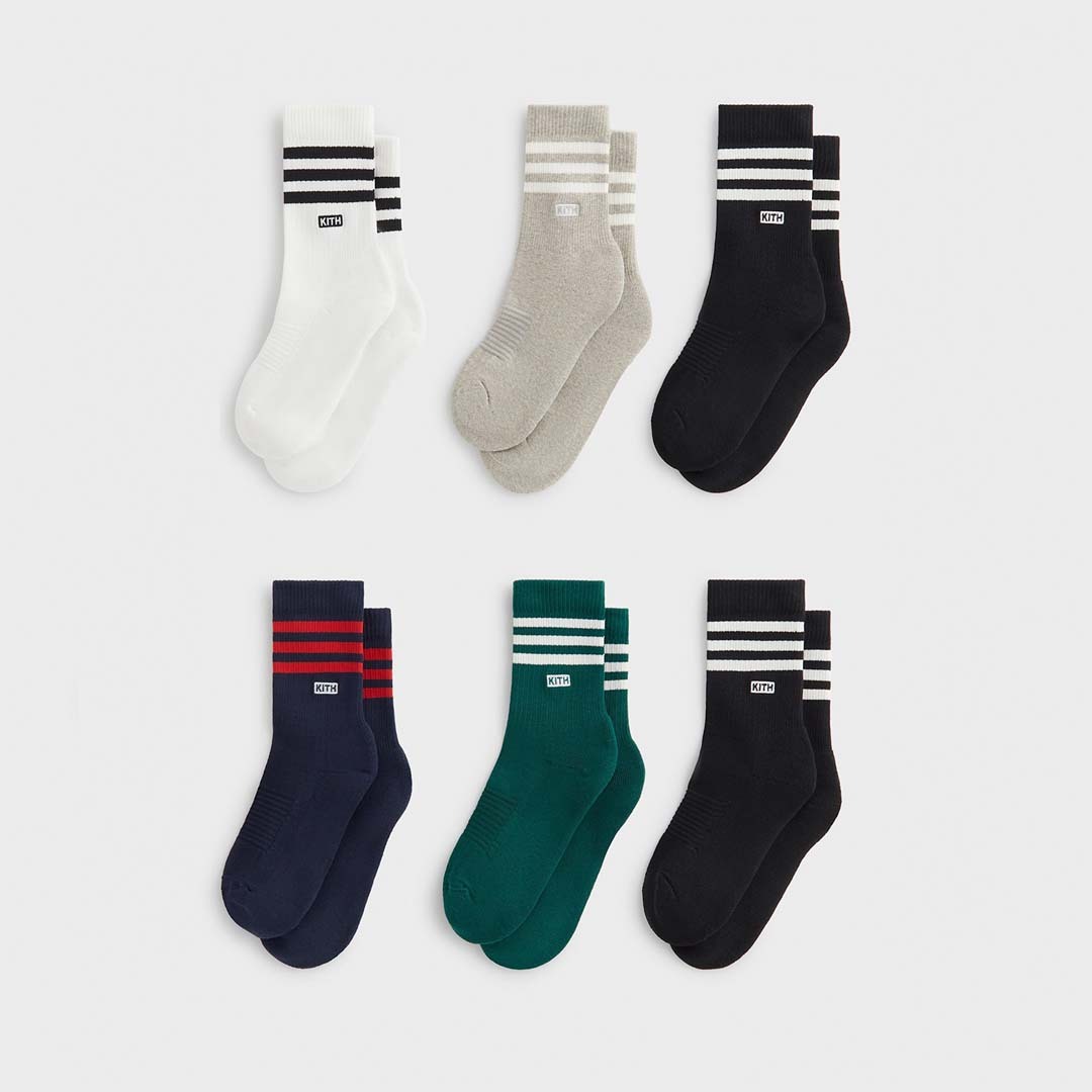 2025SS Kith for adidas Football Sock Pack 聯名 足球 襪子 長襪 現貨
