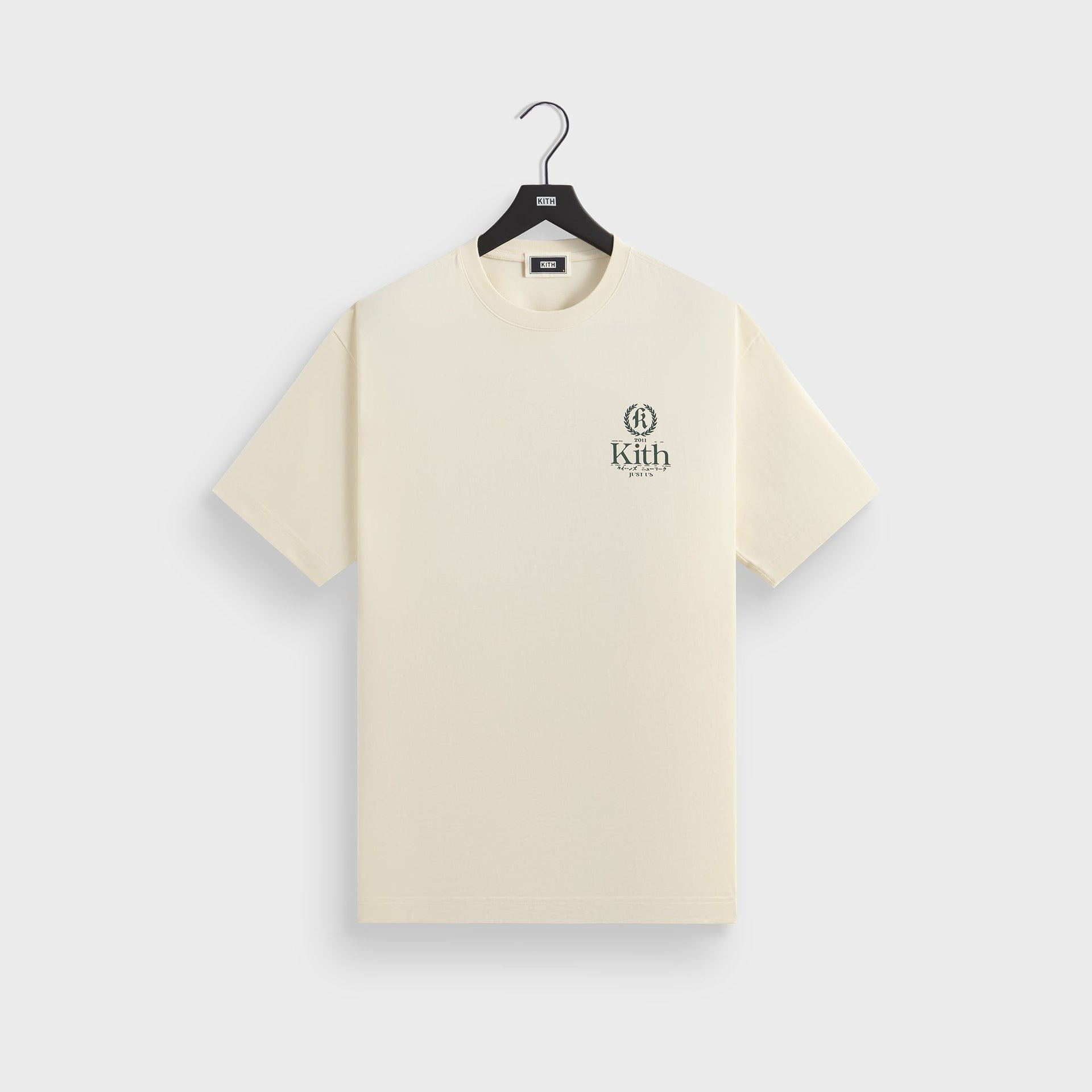 2025SS Kith Insignia Vintage Tee 桂冠 日文 字體 短T 現貨 KHM033546