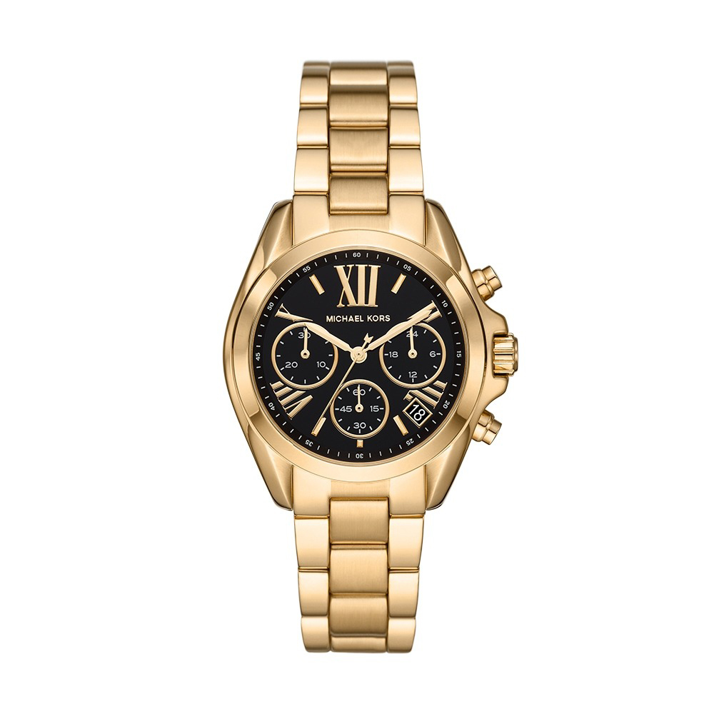 【MICHAEL KORS 邁克·科爾斯】MK6959 經典 氣質 晶鑽 日期 三眼 女款 石英 手錶
