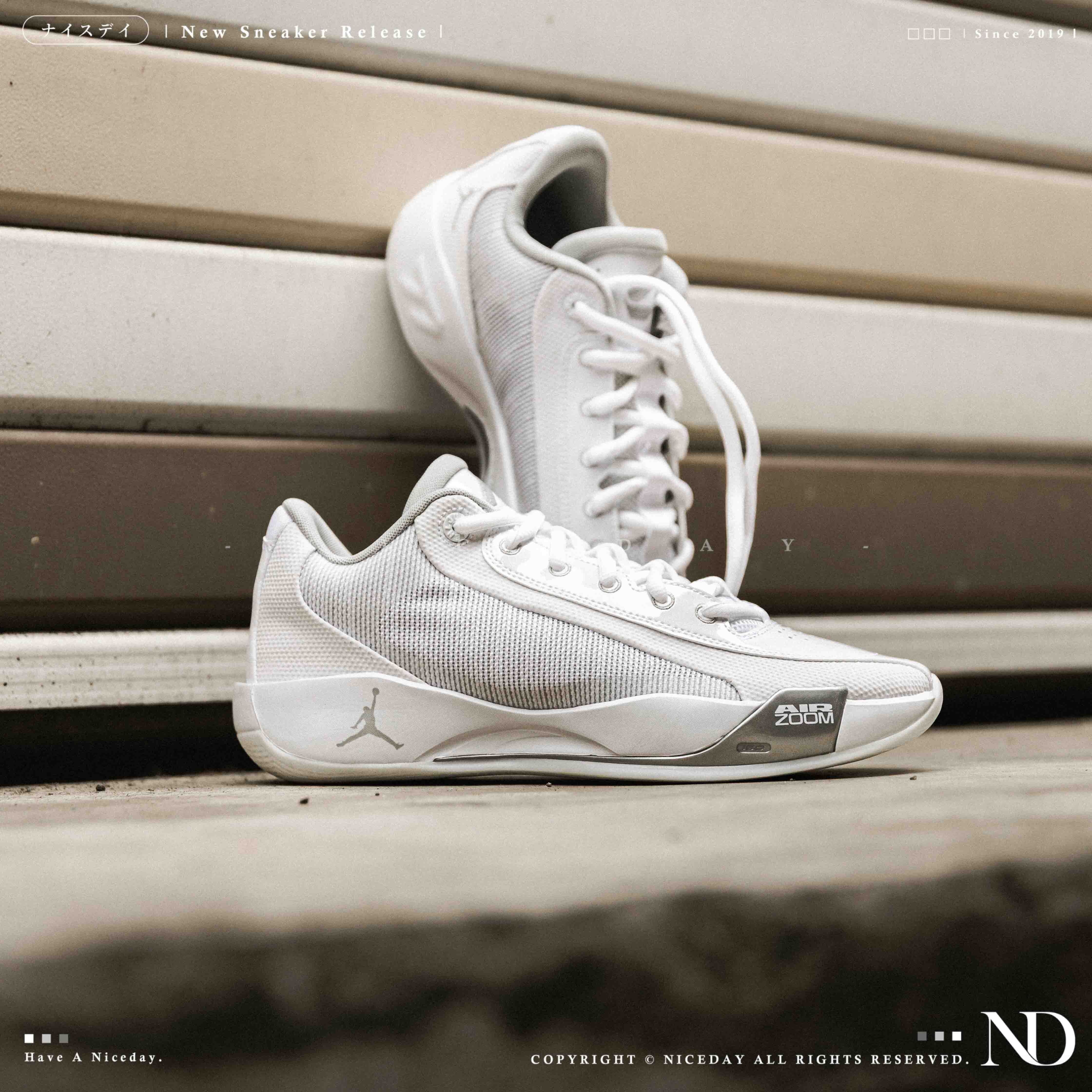 NICEDAY 現貨 NIKE JORDAN LUKA 77 PF 東契奇 盧卡 灰白 白灰 灰 籃球鞋 男鞋 HF0819-100