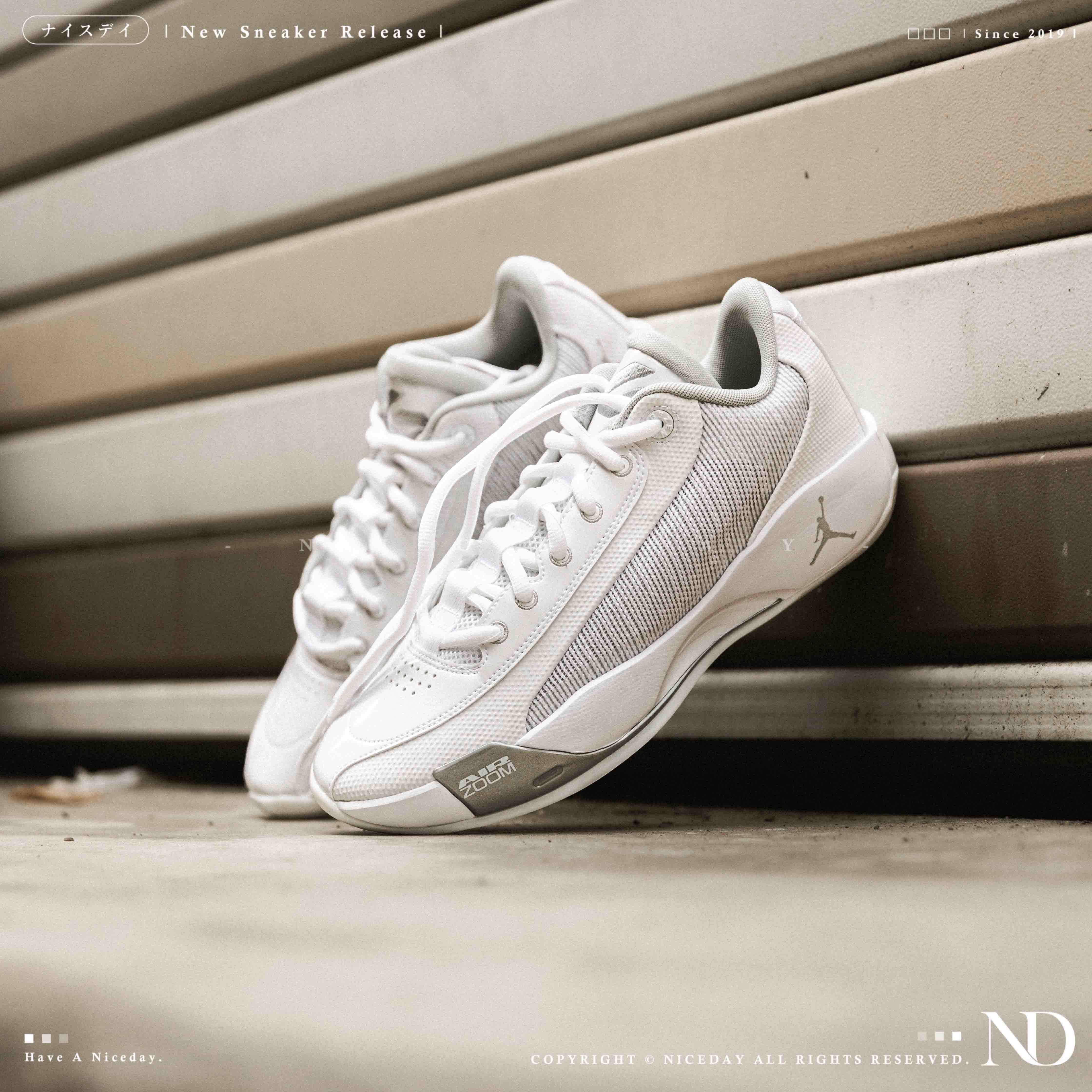 NICEDAY 現貨 NIKE JORDAN LUKA 77 PF 東契奇 盧卡 灰白 白灰 灰 籃球鞋 男鞋 HF0819-100