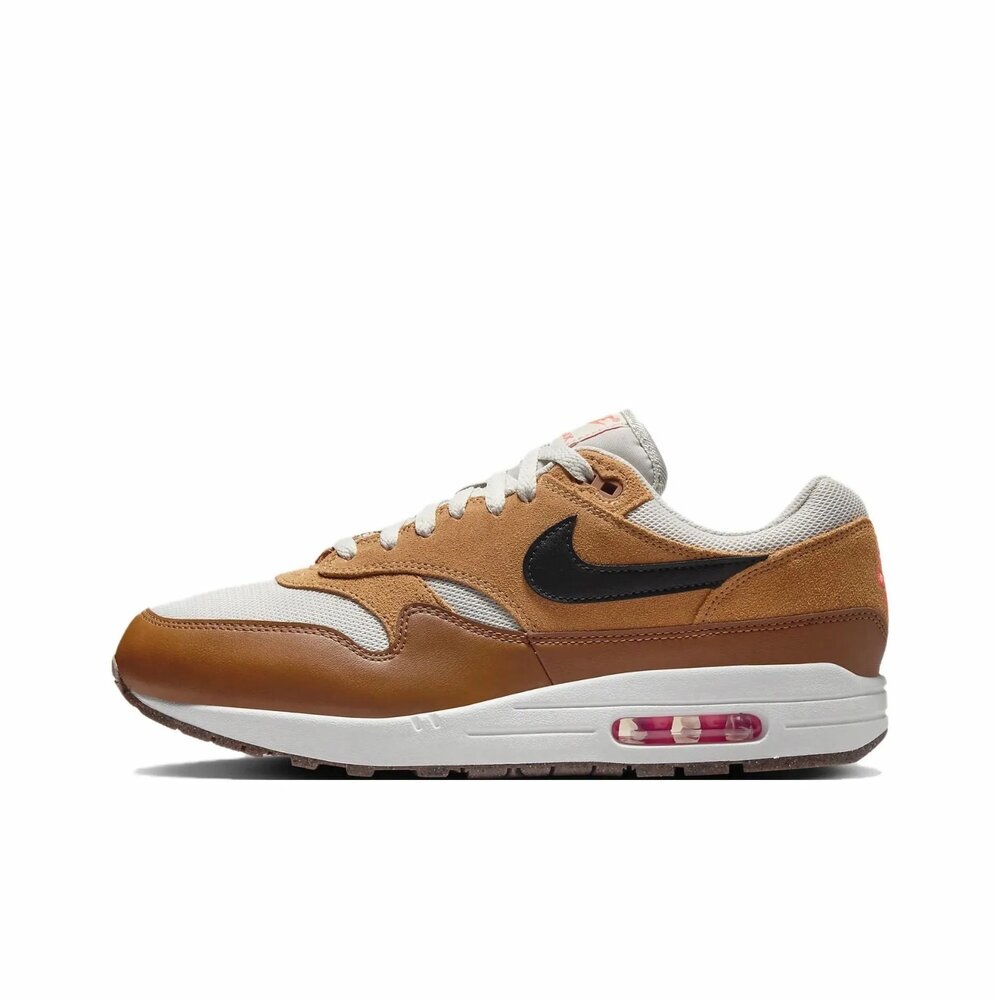 Nike Air Max 1 British Tan Light Bone 咖啡色 氣墊 經典 復古 休閒鞋 男鞋 FZ5808-004