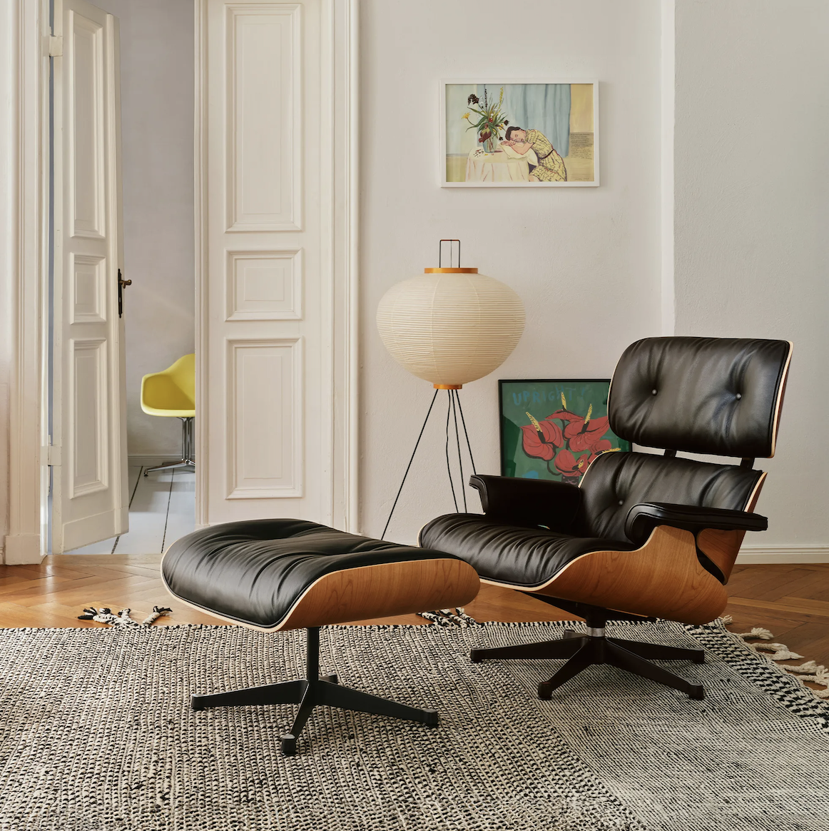 Eames Lounge Chair & Ottoman 休閒主人椅凳組