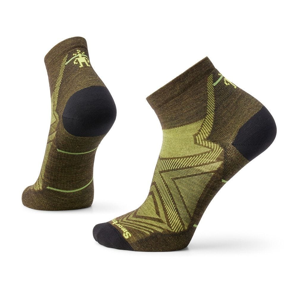 【Smartwool】機能跑步超輕減震低筒襪 軍風橄綠 / SW001653