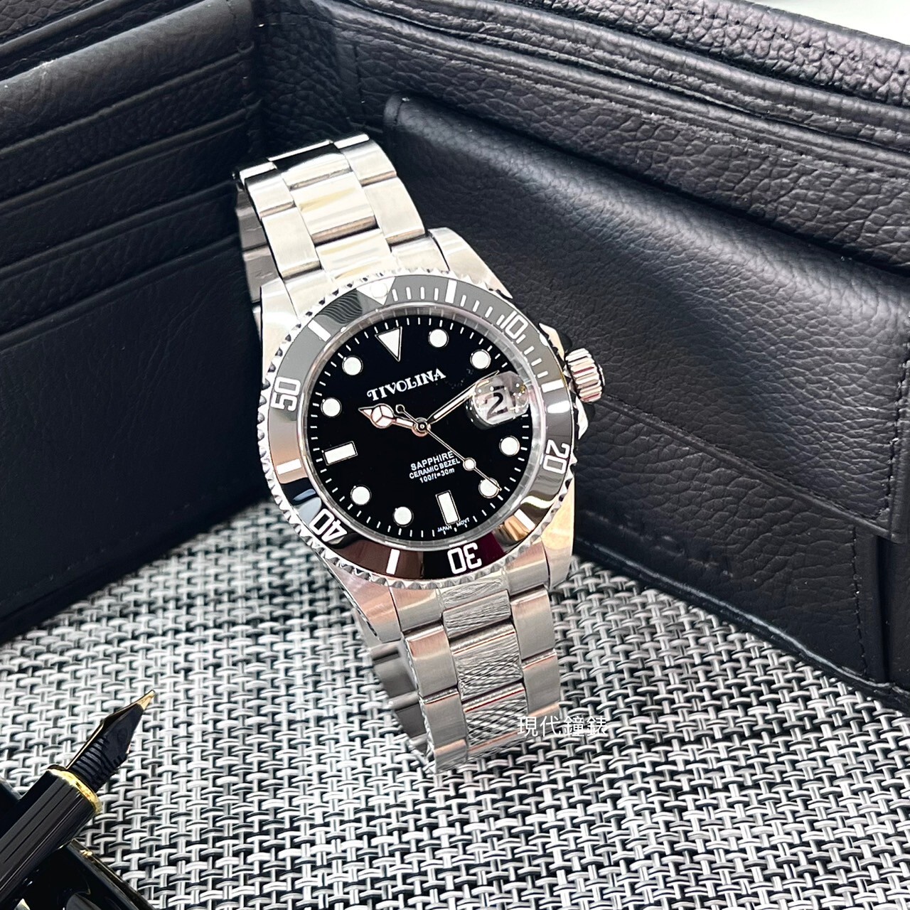 【TIVOLINA 小紅帽】運動型水鬼腕錶 MAW3775-K 41mm  現代鐘錶