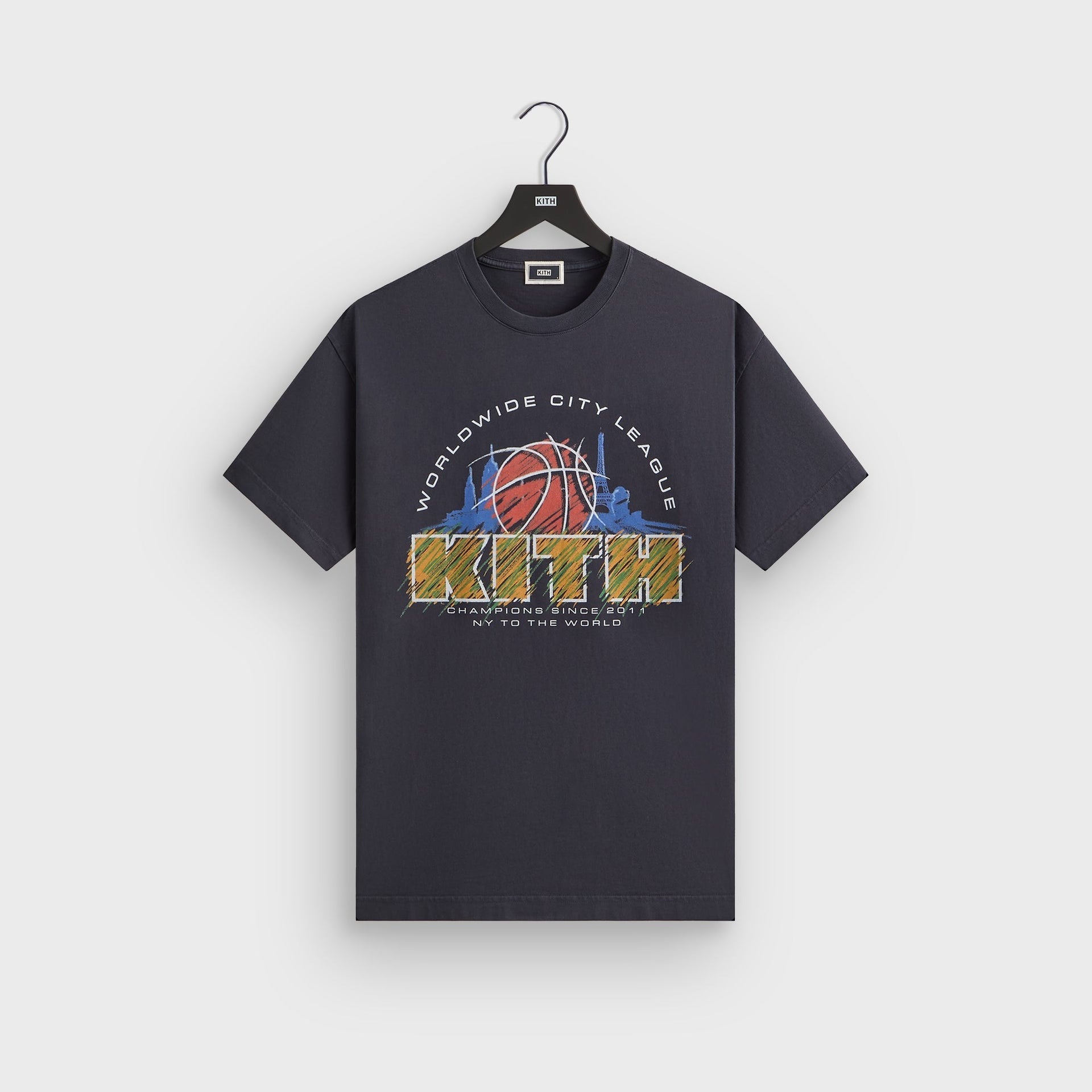 2025SS Kith City League Vintage Tee 城市 籃球 復古 短T 現貨 KHM033550