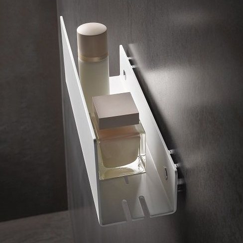 KEUCO｜Plan 可拆式浴室置物架32cm（白色）24952510000