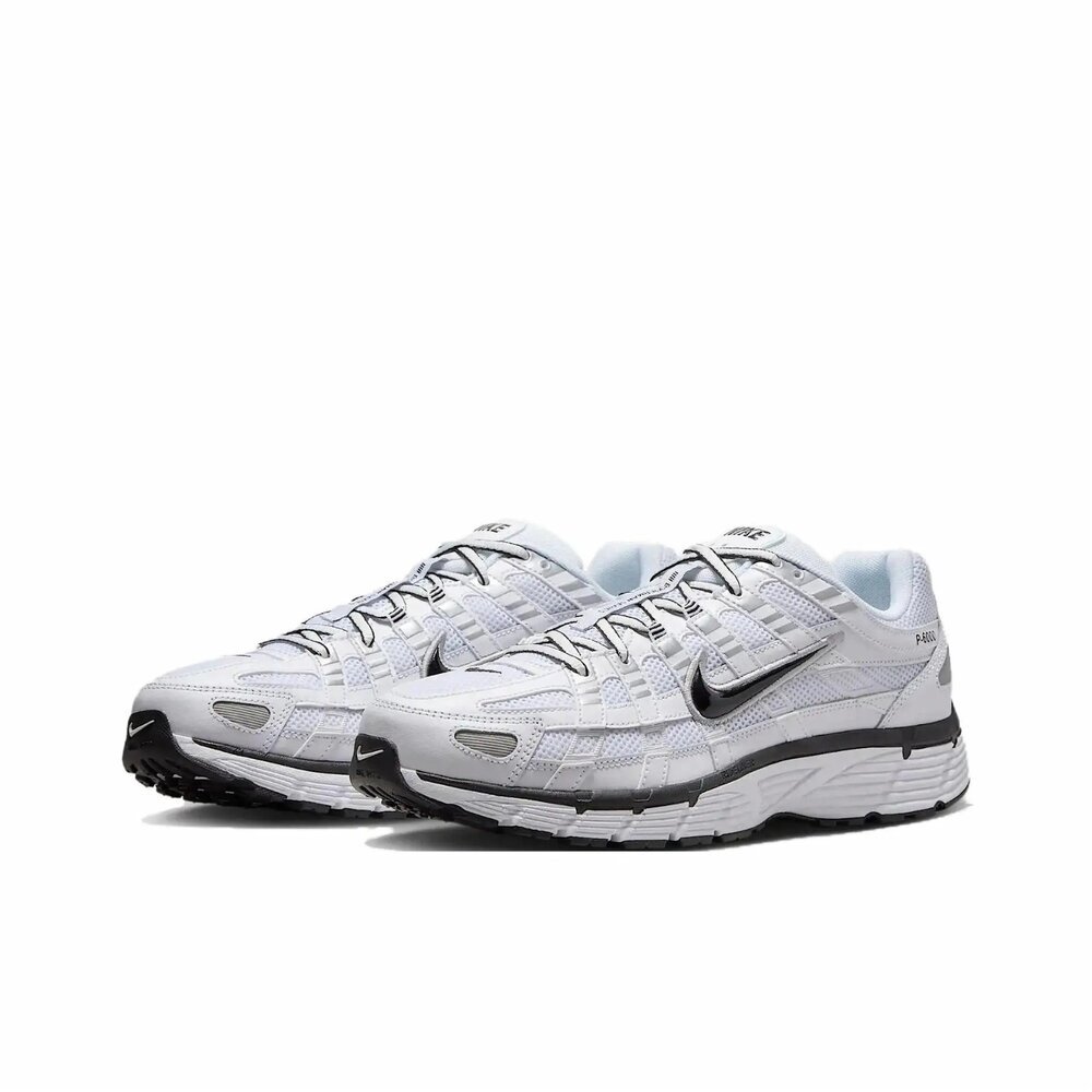 Nike P-6000 White Metallic Silver Black 白銀黑 復古 緩震 休閒鞋 男鞋 CD6404-107