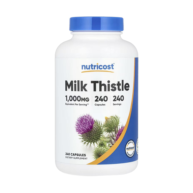 Nutricost, Milk Thistle, 1,000 mg, 240 Capsules