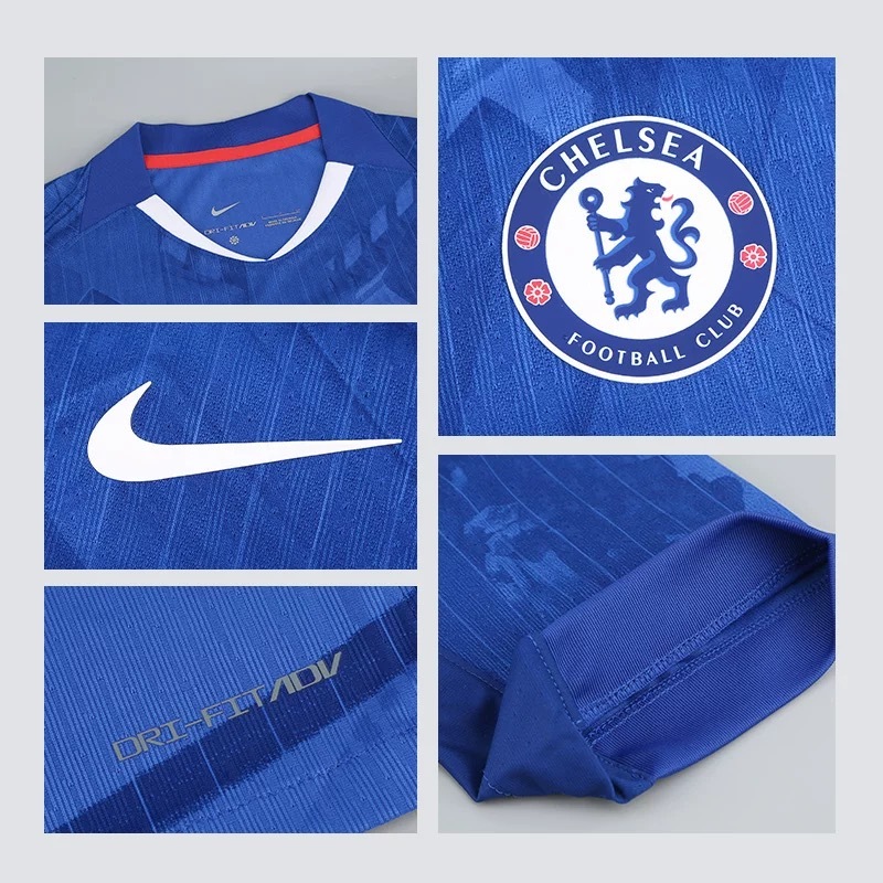 2025 Chelsea Match Home Shirt with CWC Patch