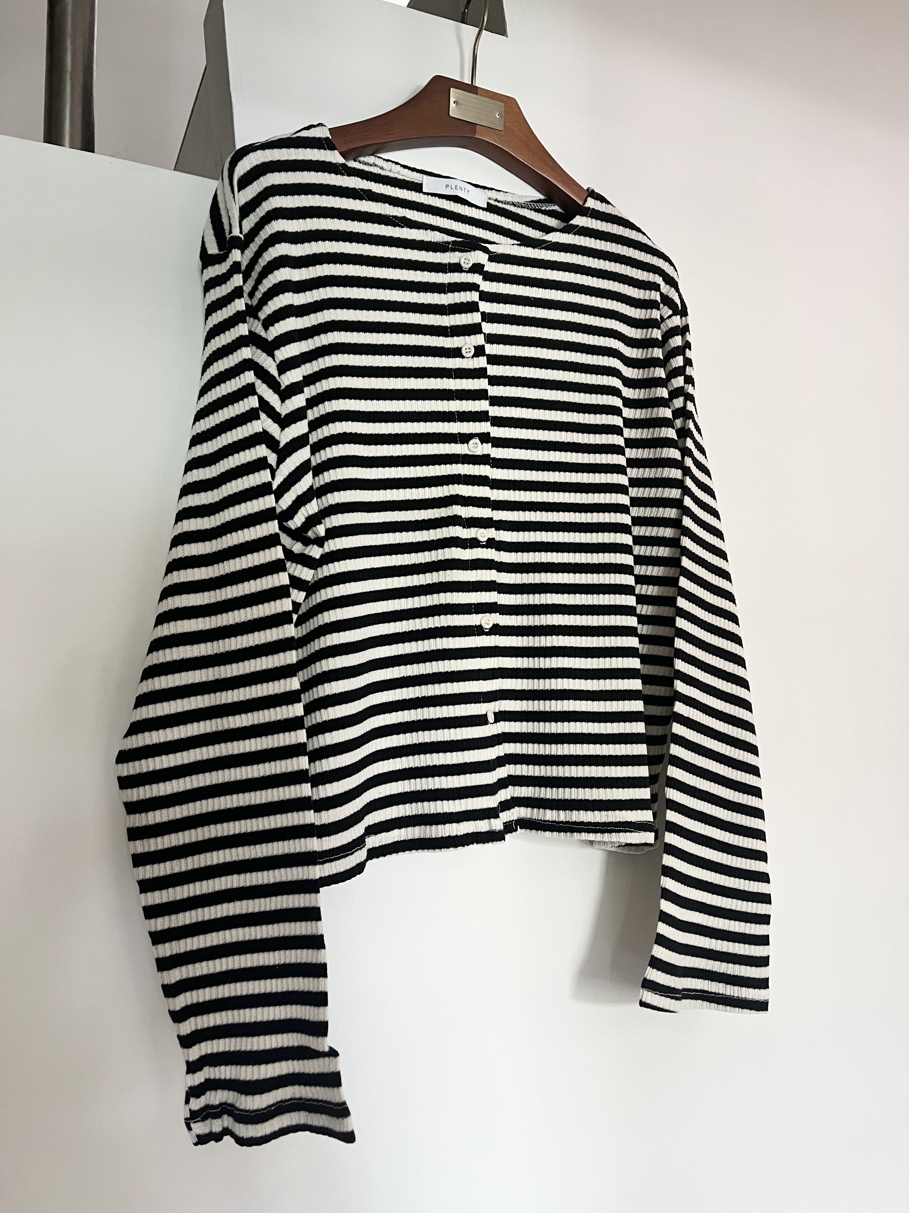 🌱橫間 坑紋布棉外套