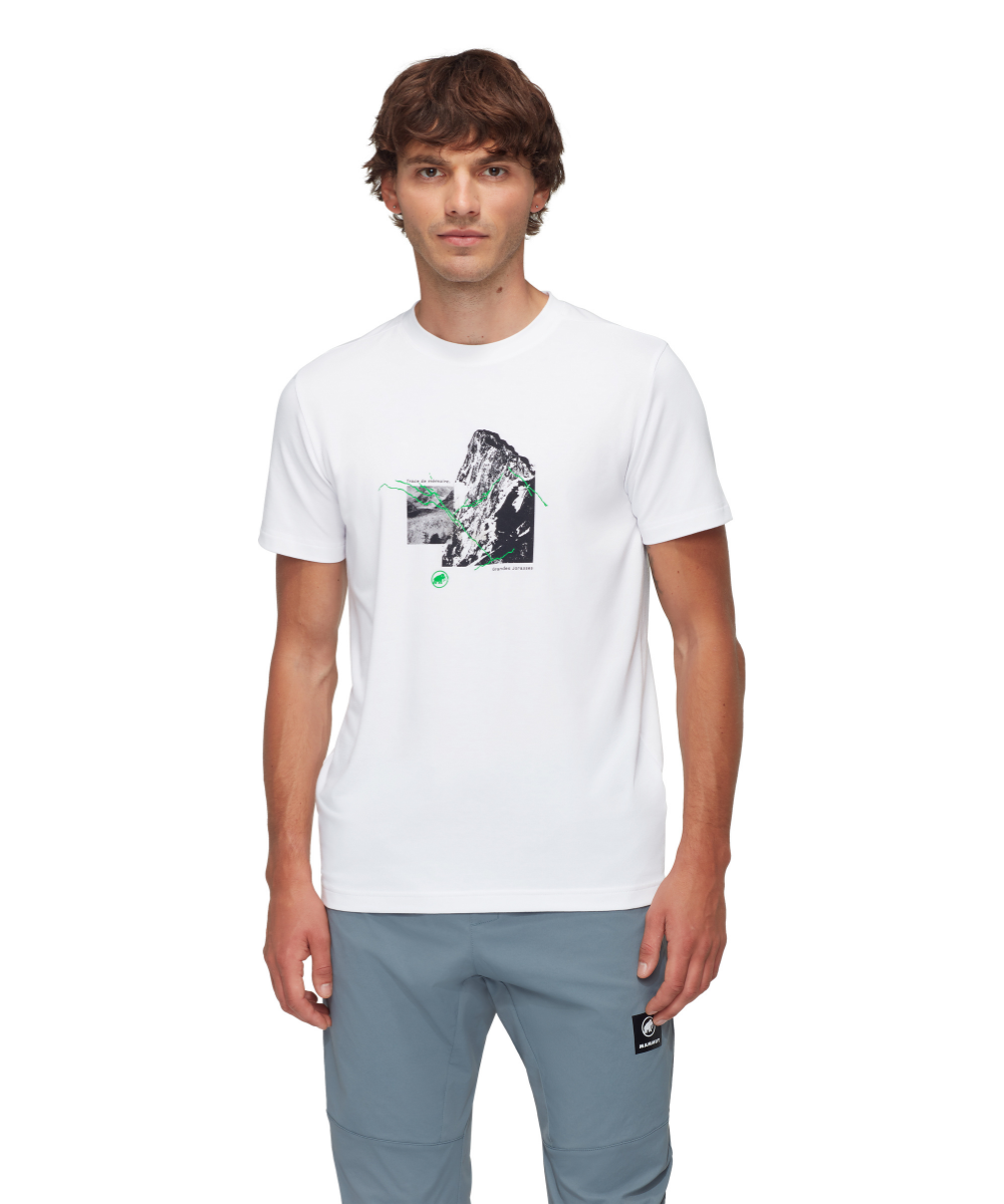 Mammut  / Mountain T-Shirt Men 4208m / 黑、白 (M101706500)