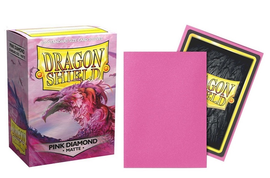 龍盾磨砂卡套: AT-11039 - Pink Diamond -標準尺寸