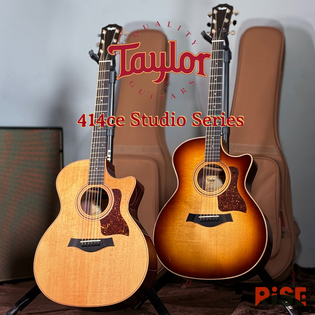 Taylor 414ce Studio SEB/Natural 雲杉木 全單板 木吉他