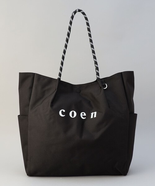 coen / Logo tote bag (L size)