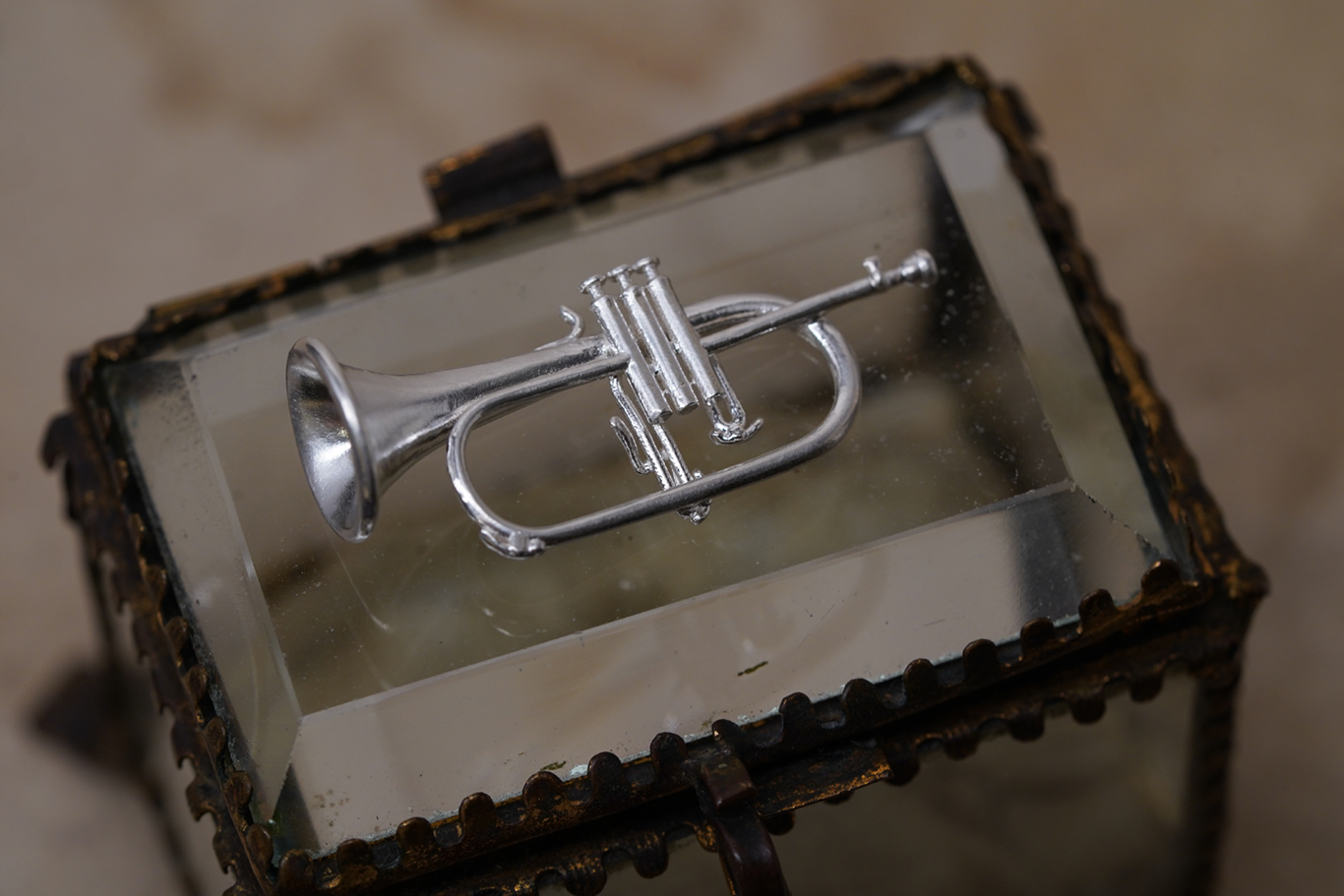 銀匠 立體柔音號吊墜