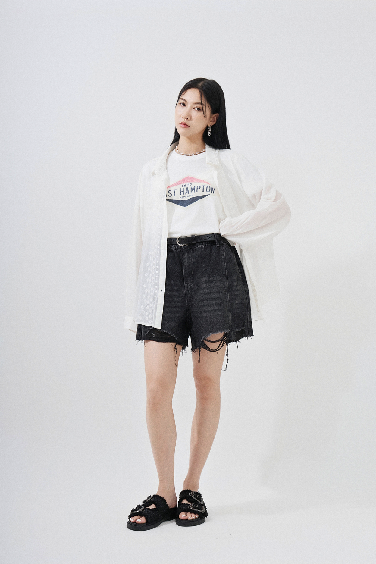 SS25_0191（恤衫外套＋上衣＋短褲）