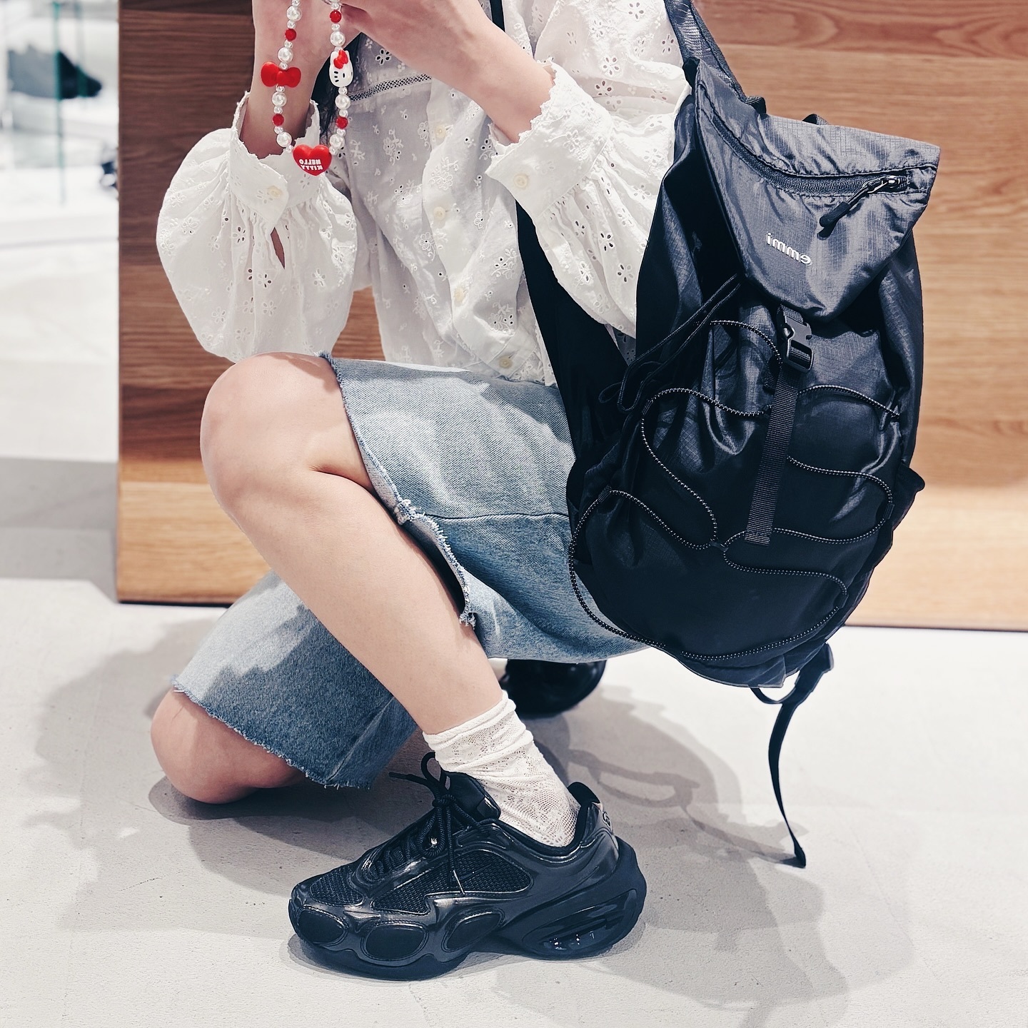 Nike Air Max Muse 日本限定金屬黑全黑黑鞋科技感氣墊增高FV1920-003