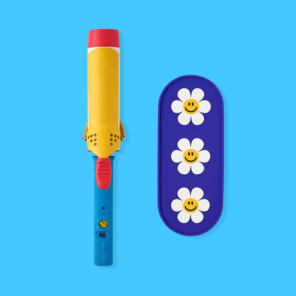 Wiggle Wiggle x VODANA Glamwave Curling Iron 40mm with Silicone Pad