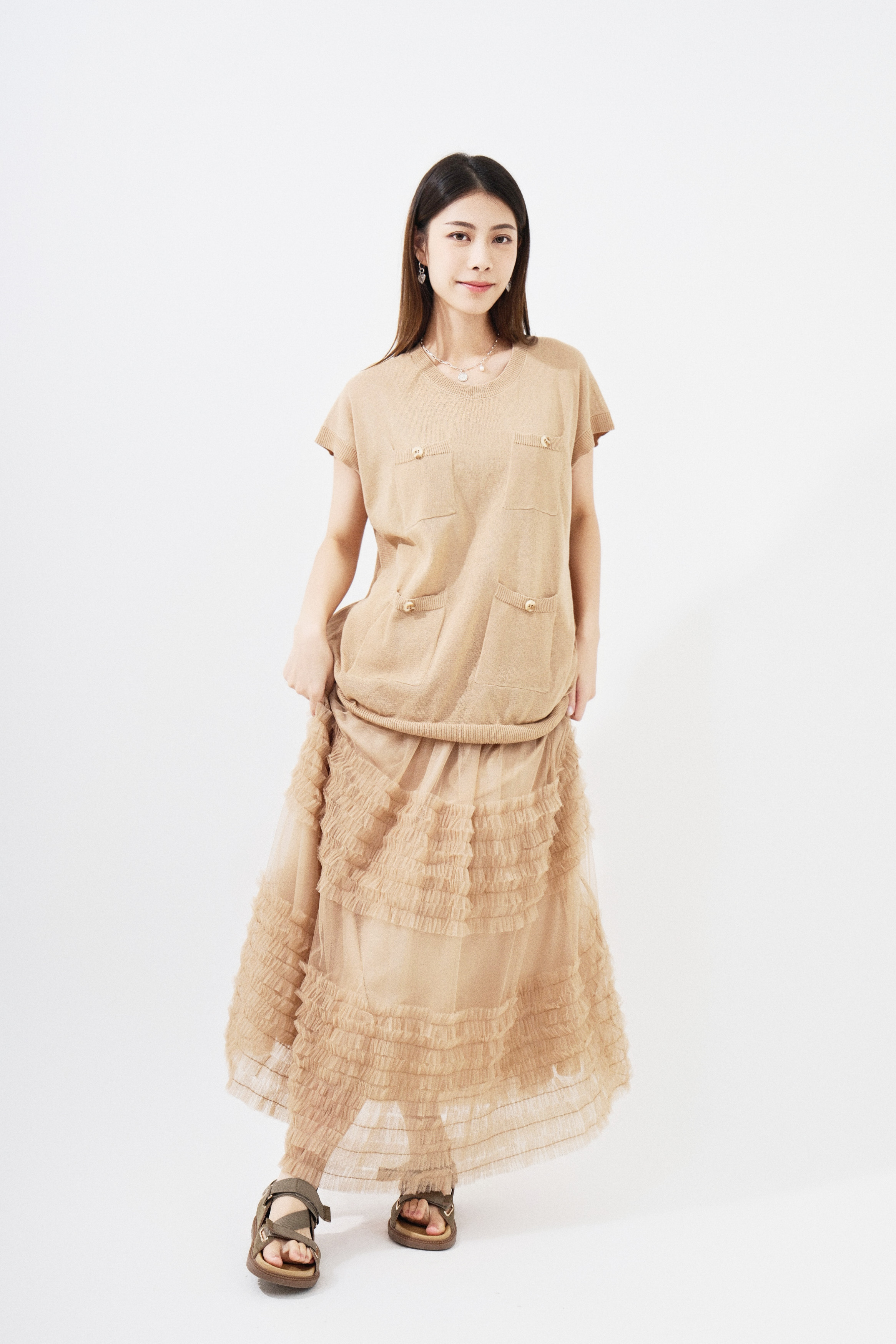 SS25_0193（上衣＋半截裙）