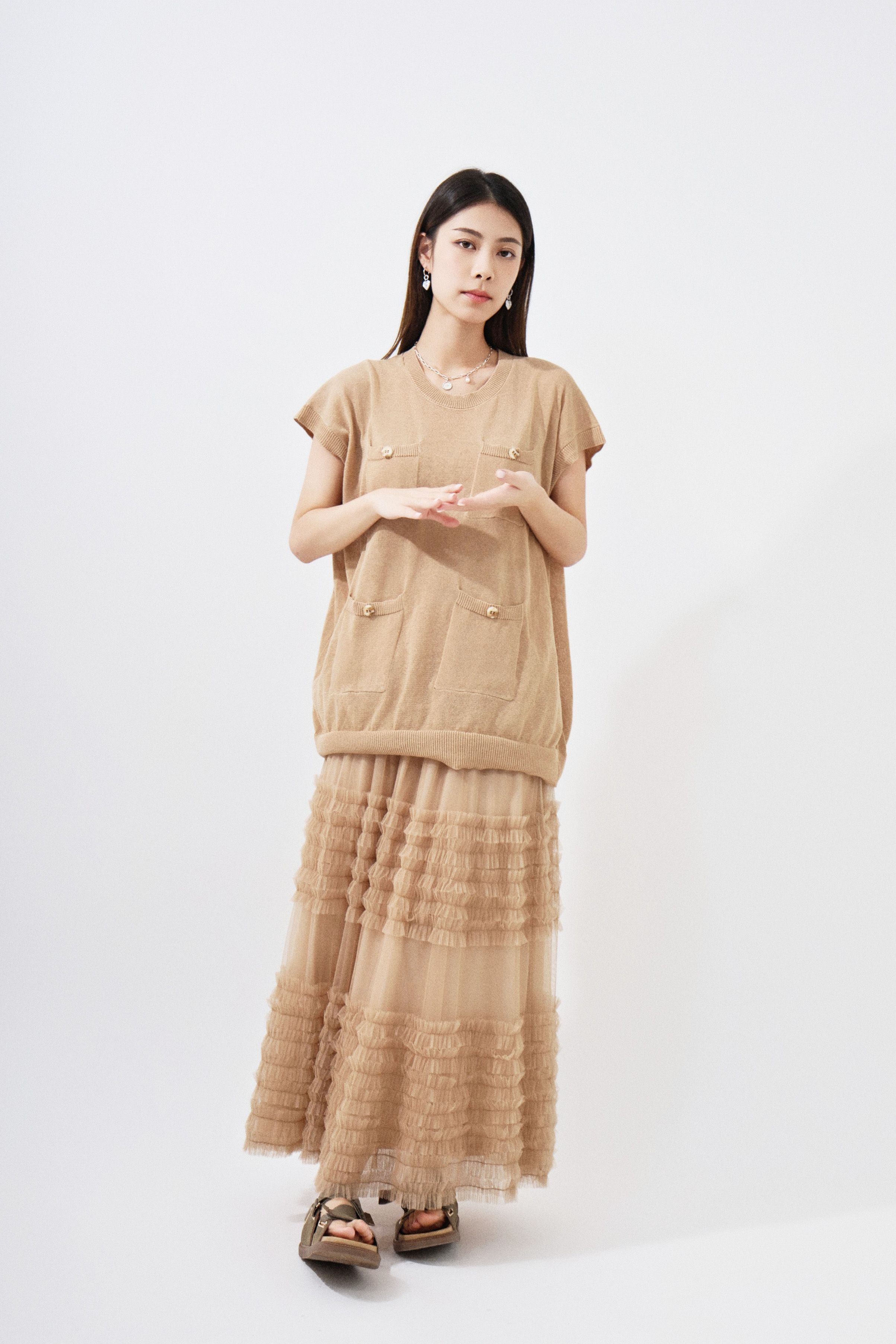SS25_0193（上衣＋半截裙）
