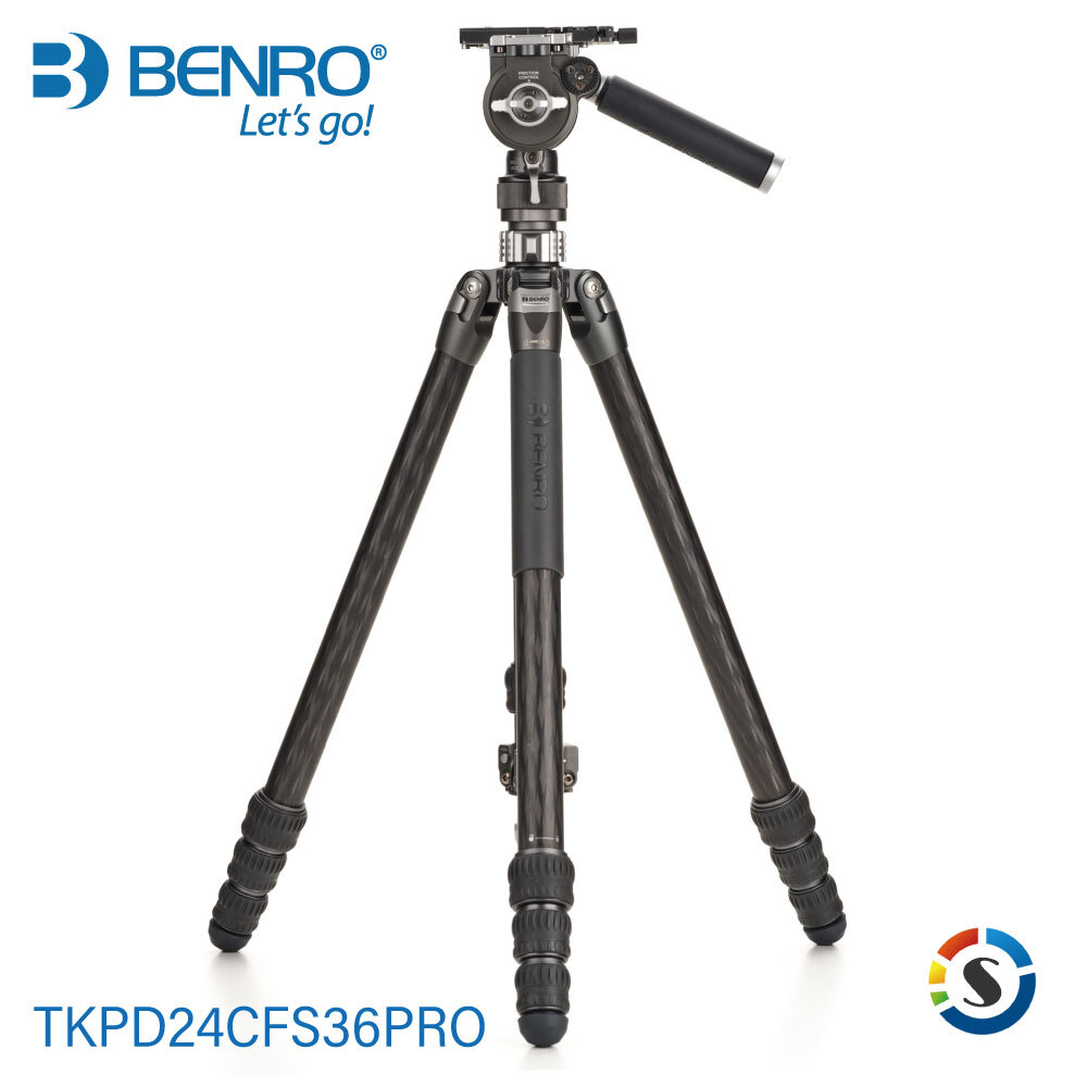 【BENRO 百諾】 TKPD24CFS36PRO戰鎚碳纖維腳架套組