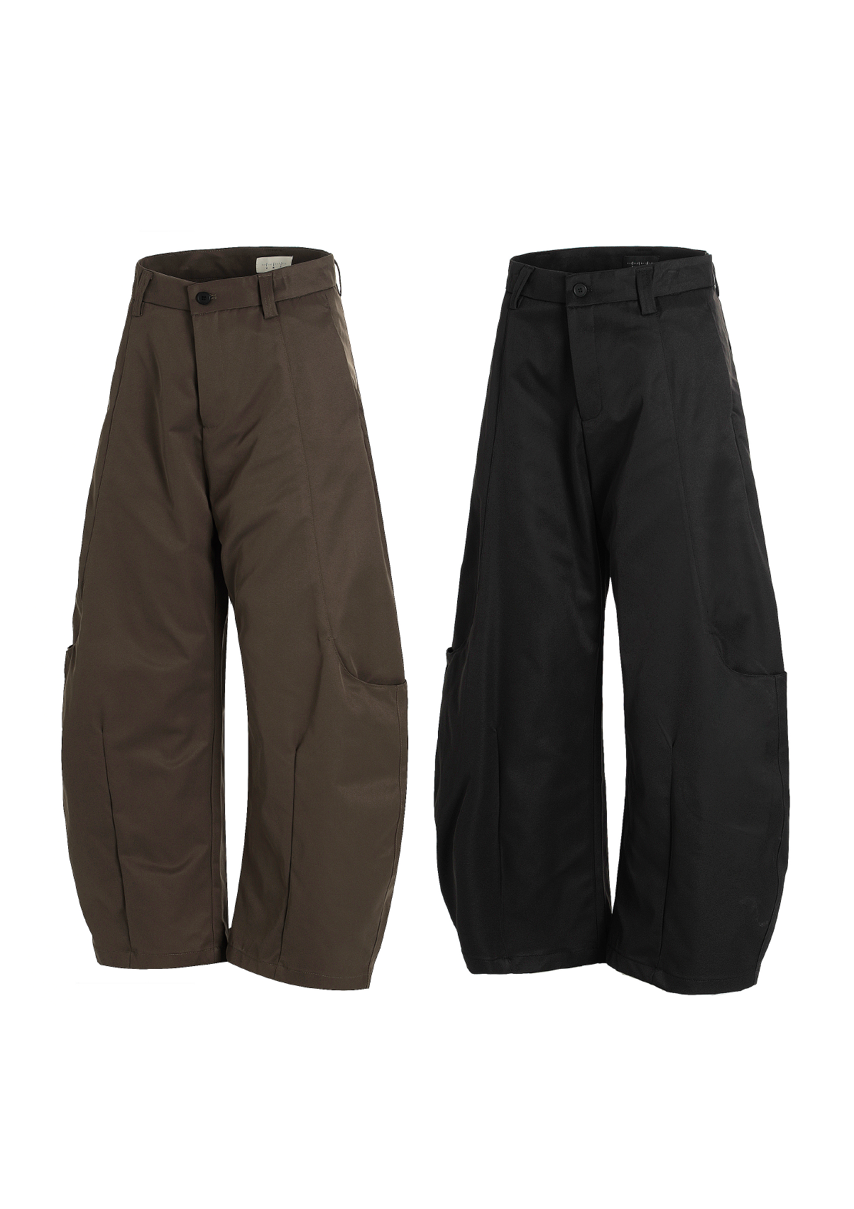 - SIMPLEACTION - 美式結構闊腿彎刀工裝褲