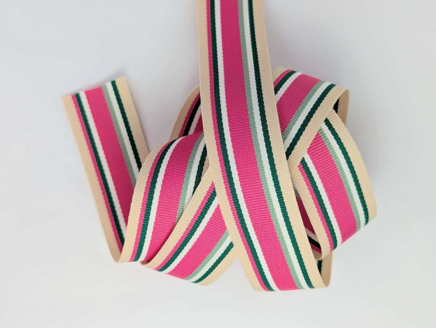 多色條紋/羅紋/22mm