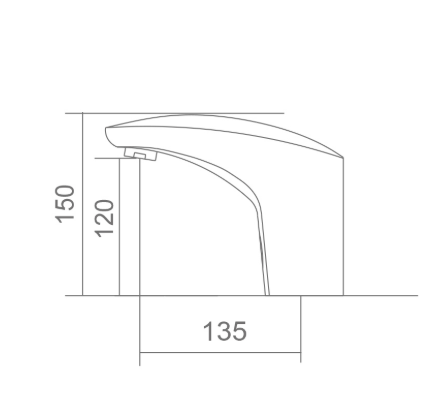 恆潔衛浴 自動感應式水龍頭 HL-5823