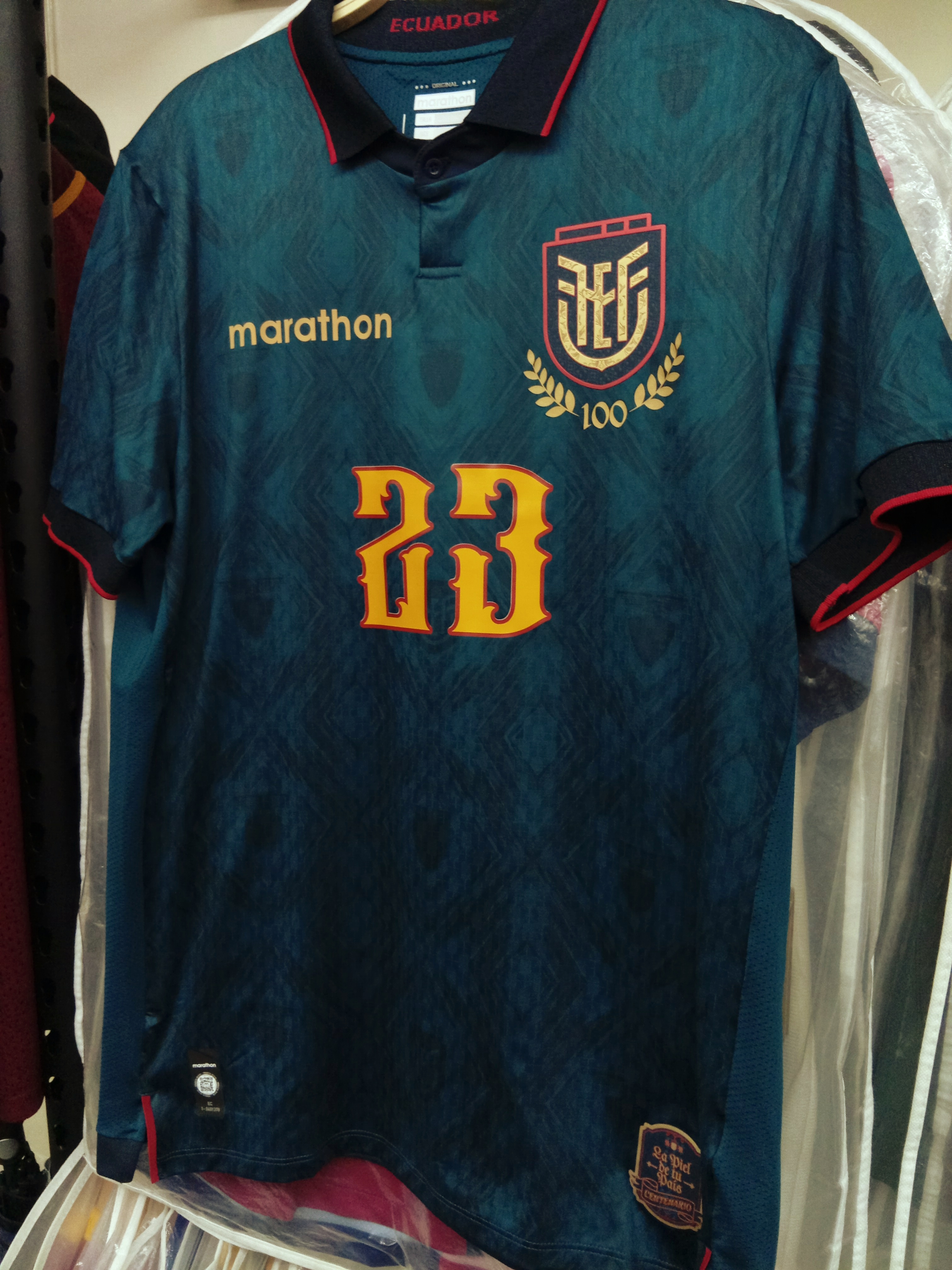 [預訂]2025厄瓜多爾國家隊百周年特別版球衣