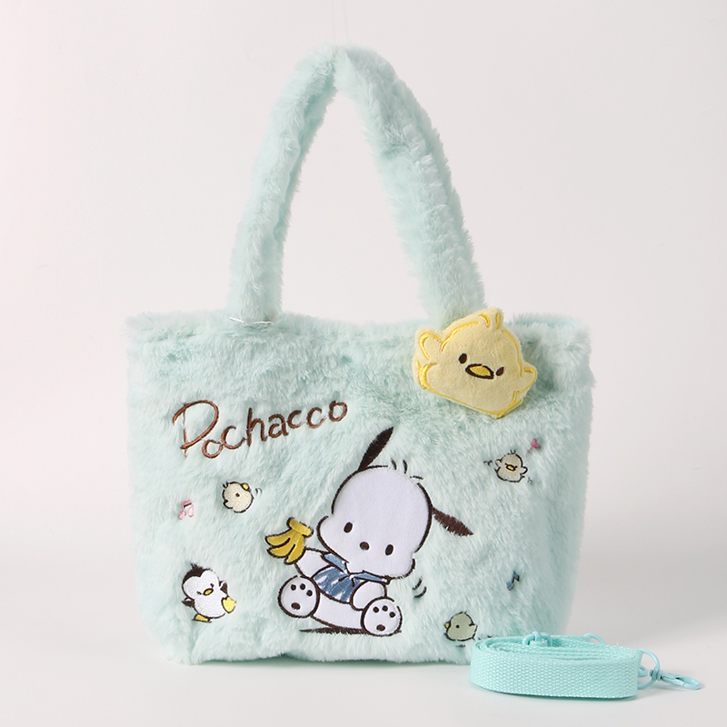 PC狗 Sanrio | 毛绒斜揹袋 | 單肩包