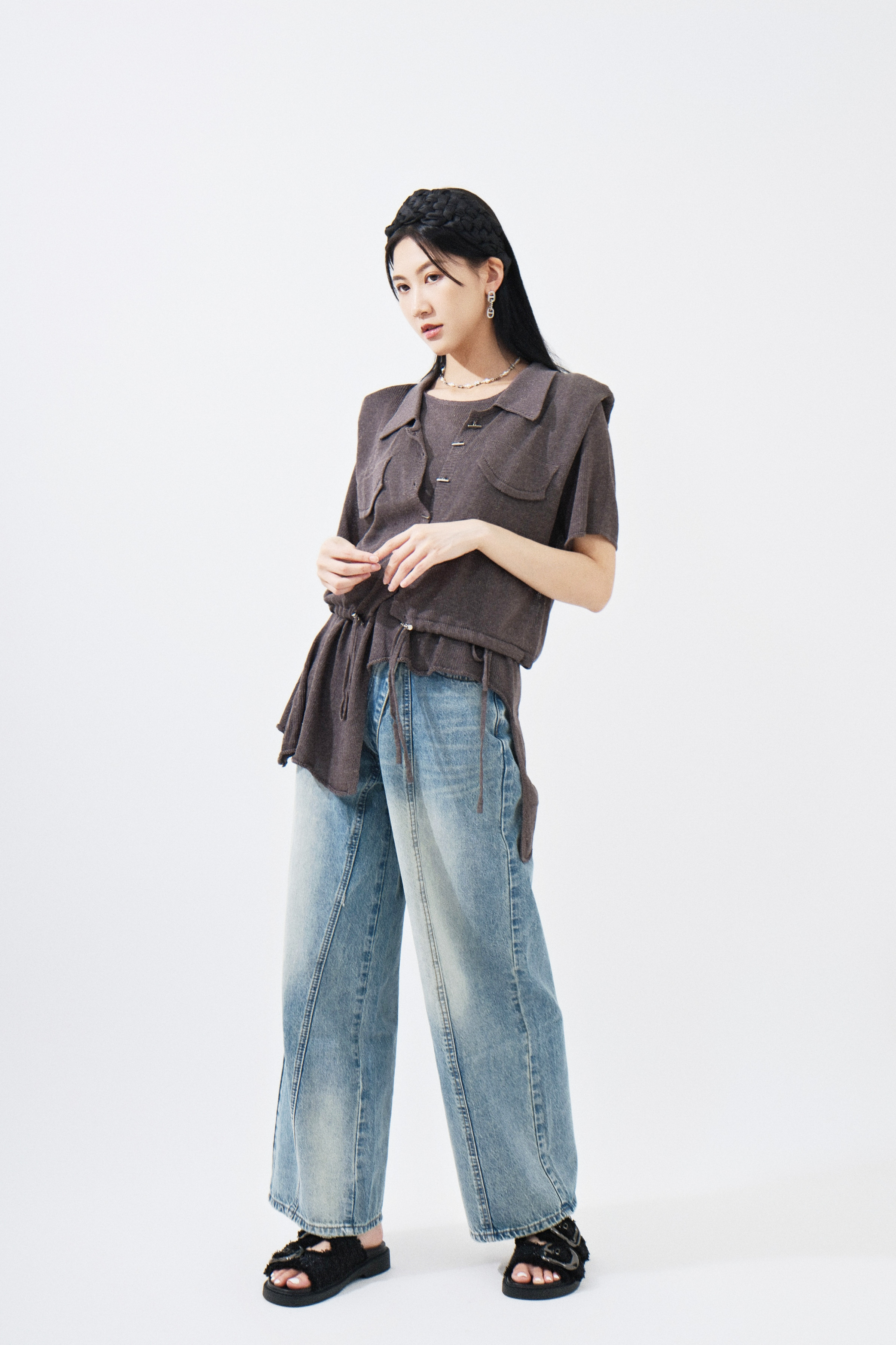 SS25_0197（背心＋上衣＋牛仔褲）